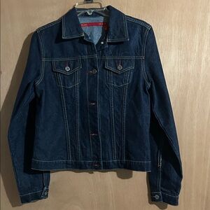 BCBG Dark Blue Jean Jacket